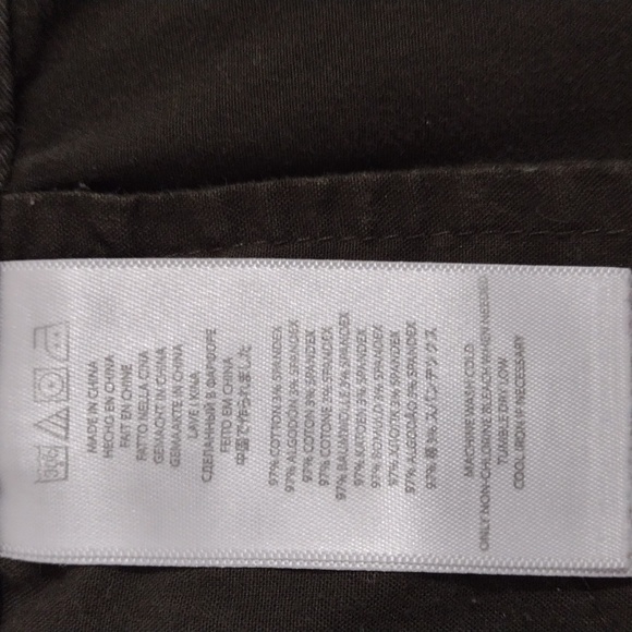 Michael Kors Army Green Gramercy Fit Flare Ankle Pants Size 8p - Picture 8 of 11